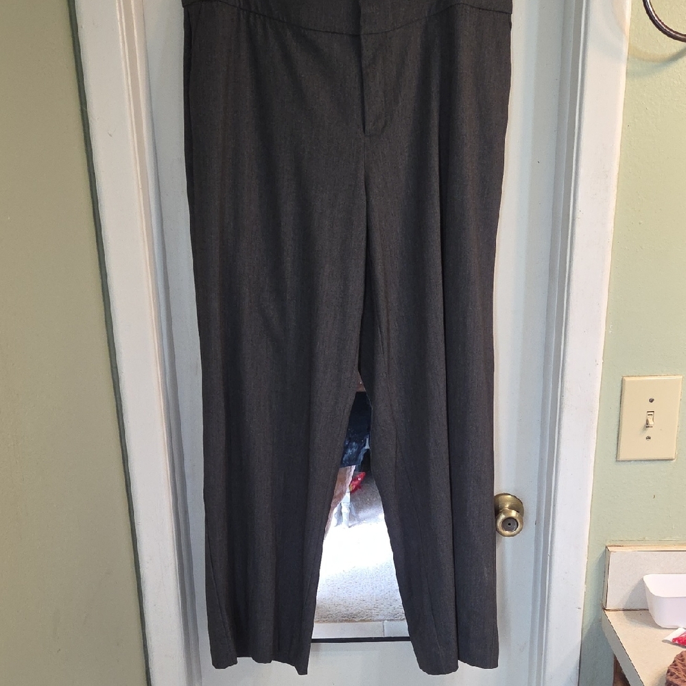 Ava & Viv Charcoal Wide Leg Pants